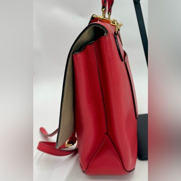 Louis Vuitton Coquelicot Taurillon Leather Volta 2way LV Handbag Messenger - Picture 12 of 16